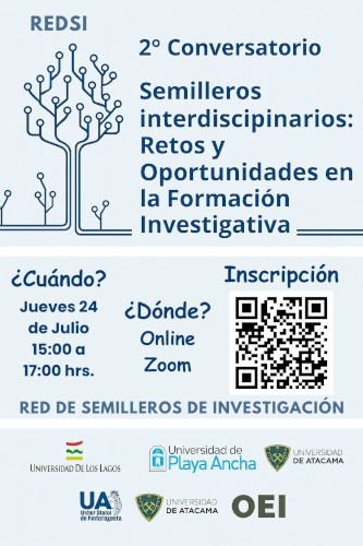 Afiche Segundo Conversatorio Online